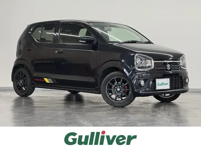 スズキ アルト ワークス 三重県 2016(平28)年 4.7万km ブルーイッシュブラックパール3 ガソリンターボ/FF/F5/安全/・ABS（EBD：電子制動力配分制御付）/・TRC（トラクションコントロールシステム）/・運転席・助手席SRSエアバッグ/・軽量衝撃吸収ボディーTECT『テクト』/装備/・純正レカロシート（D/N）/・オートライト/・ディスチャージドヘッドランプ（ハイ・ロービーム/オートレベリング機構あり）/・フロントフォグランプ/・パワーウインドウ/・パワーステアリング/・ステアリングスイッチ/・プッシュスタート/・純正15inAW＋ブリヂストン・RE-71RSタイヤ
