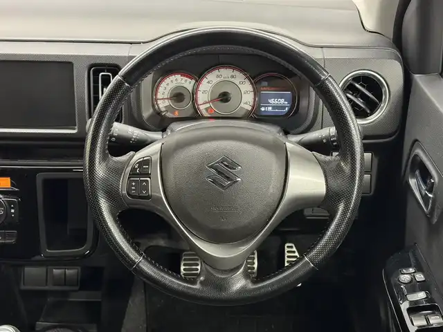 スズキ アルト ワークス 三重県 2016(平28)年 4.7万km ブルーイッシュブラックパール3 ガソリンターボ/FF/F5/安全/・ABS（EBD：電子制動力配分制御付）/・TRC（トラクションコントロールシステム）/・運転席・助手席SRSエアバッグ/・軽量衝撃吸収ボディーTECT『テクト』/装備/・純正レカロシート（D/N）/・オートライト/・ディスチャージドヘッドランプ（ハイ・ロービーム/オートレベリング機構あり）/・フロントフォグランプ/・パワーウインドウ/・パワーステアリング/・ステアリングスイッチ/・プッシュスタート/・純正15inAW＋ブリヂストン・RE-71RSタイヤ