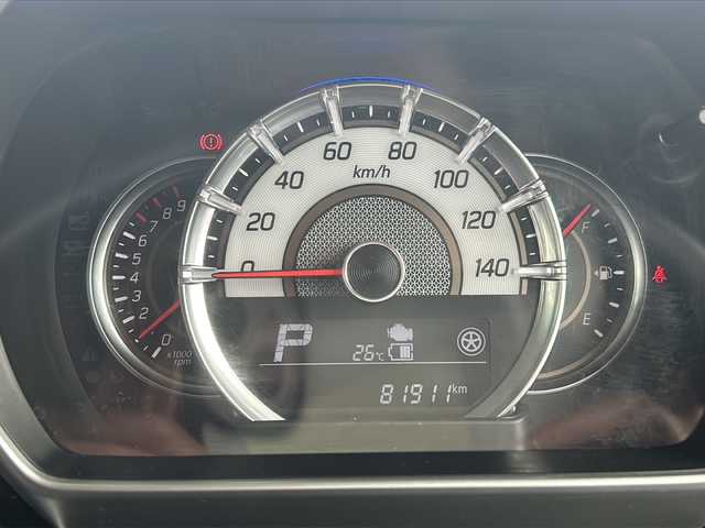 スズキ スペーシア カスタム HYBRID XS ターボ 鳥取県 2018(平30)年 8.2万km フェニックスレッドパール/ブルーイッシュブラックパール ワンオーナー/社外SDナビ(CN-RE04WD)/AM/FM、CD/DVD、iPod、USB、BT/フルセグテレビ/アイドリングストップ/クルーズコントロール/ドアバイザー/プッシュスタート/両側パワースライドドア/ETC/ドライブレコーダー/ターボエンジン/衝突軽減ブレーキ/バックカメラ/オートライト/スマートキー