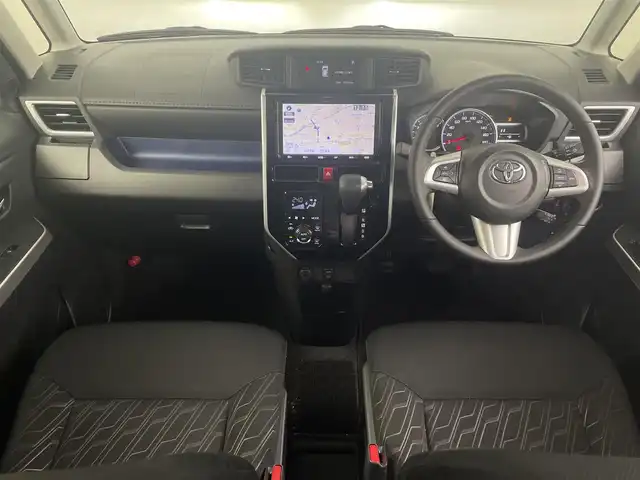 トヨタ ルーミー カスタムG－T 埼玉県 2019(令1)年 5.5万km パールホワイトⅢ 純正9インチナビ　NSZT-Y68T/(Bluetooth/USB/HDMI/CD/DVD/AM/FM)/地デジフルセグ/バックカメラ/フルエアロ/前後ドライブレコーダー/ETC/クルーズコントロール/オートマチックハイビーム/衝突軽減ブレーキ/クリアランスソナー/ドライブモードセレクト/両側パワースライドドア/プッシュスタート/ステアリングリモコン/ロールサンシェード/ウィンカーミラー/電動格納ミラー/サイドアンダーミラー/フロントフォグランプ/純正フロアマット/純正ドアバイザー/純正15インチアルミホイール