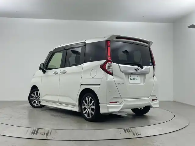 トヨタ ルーミー カスタムG－T 埼玉県 2019(令1)年 5.5万km パールホワイトⅢ 純正9インチナビ　NSZT-Y68T/(Bluetooth/USB/HDMI/CD/DVD/AM/FM)/地デジフルセグ/バックカメラ/フルエアロ/前後ドライブレコーダー/ETC/クルーズコントロール/オートマチックハイビーム/衝突軽減ブレーキ/クリアランスソナー/ドライブモードセレクト/両側パワースライドドア/プッシュスタート/ステアリングリモコン/ロールサンシェード/ウィンカーミラー/電動格納ミラー/サイドアンダーミラー/フロントフォグランプ/純正フロアマット/純正ドアバイザー/純正15インチアルミホイール