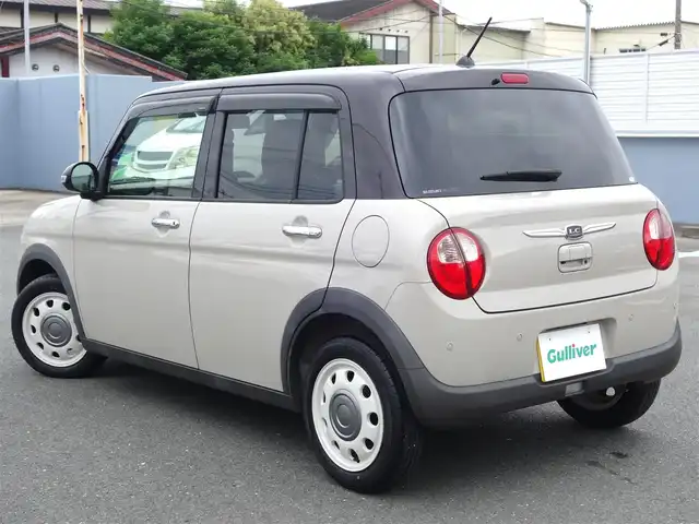 スズキ ラパン ＬＣ X 静岡県 2022(令4)年 1.7万km フォーンベージュメタリック/アーバンブラウン 2トーン ワンオーナー／禁煙車/走行距離17千キロ/フォーンベージュメタリック／アーバンブラウン　2トーン/スズキセーフティサポート/　・デュアルカメラブレーキサポート/　・誤発進抑制機能/　・車線逸脱抑制機能/　・ふらつき警報/　・先行車発進のお知らせ/　・ハイビームアシスト/　・標識認識機能/　・後退時ブレーキサポート/　・後方誤発進抑制機能/　・リアパーキングセンサー/メーカー純正ディスプレイオーディオ/　AM.FM/BT/USB/ミラキャスト/バックカメラ/ビルトインETC/革巻きステアリング/ステアリングリモコン/純正前後ドライブレコーダー/ハーフレザーシート/前席シートヒーター/プッシュスタート／スマートキー/純正ドアバイザー／フロアマット/取扱説明書／保証書