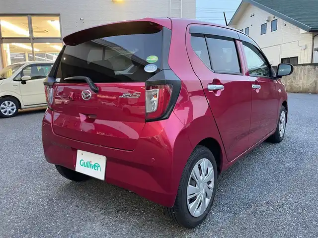 ダイハツ ミラ イース X リミテッド SAⅢ 茨城県 2019(平31)年 2.5万km マゼンタベリーマイカM ワンオーナー/ディーラーオプションメモリナビ（CD/DVD/BT/ワンセグTV）/衝突軽減ブレーキ/アイドリングストップ/純正フロアマット/純正バイザー