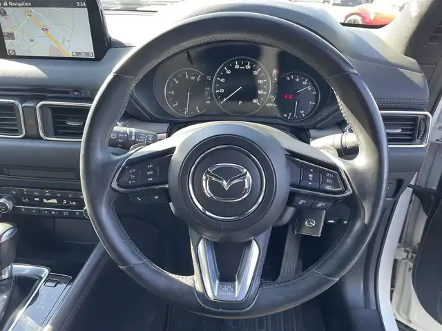 マツダ ＣＸ－５ XD エクスクルーシブモード 千葉県 2020(令2)年 6.1万km スノーフレイクホワイトパールマイカ レザーシート/BOSEサウンドシステム/360°カメラ/マツダコネクトナビ/前席パワーシート/前席シートヒーター/前席シートベンチレーション/パワーバックドア/衝突軽減ブレーキ/レーンキープアシスト/ブラインドスポットモニター/オートマチックハイビーム/アダプティブクルーズコントロール/ヘッドアップディスプレイ/前後コーナーセンサー/スマートキー/パドルシフト/社外17インチアルミホイール(純正ホイール車載)/社外前後ドライブレコーダー【ZDR-015】/純正ETC2.0/本革巻きステアリング/ドアバイザー/サイド＆カーテンエアバッグ/新車時保証書＆取扱説明書