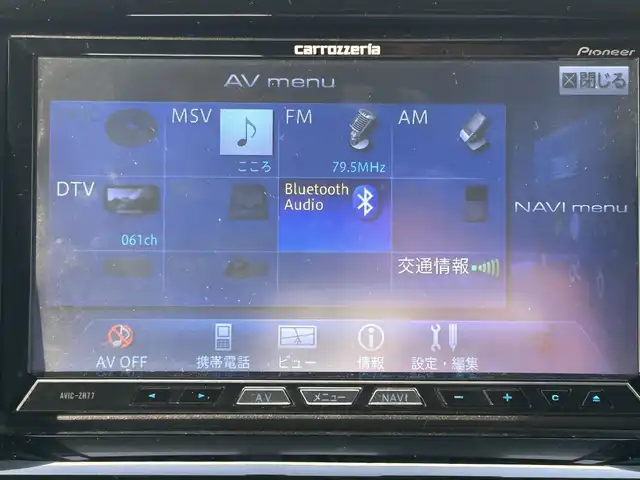 スズキ ソリオ バンディット アイドリング 埼玉県 2012(平24)年 8.3万km パール ワンオーナー/社外ナビ　AVIC-ZH77/（フルセグ/FM/AM/BT)/バックカメラ/純正ビルドインETC/社外ドライブレコーダー　HDR-352GH/ステアリングリモコン/プッシュスタート/純正フロアマット/純正ドアバイザー/スマートキー/パワーウィンドウ/純正15インチAW/車両/ナビ取り扱い説明書