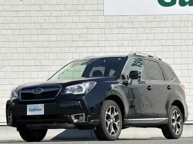 スバル フォレスター 2．0XT アイサイト 岩手県 2014(平26)年 7.2万km クリスタルブラックシリカ 禁煙車/4WD/追従型クルーズコントロール/前席シートヒーター/ルーフレール/純正ナビ/→フルセグTV/Bluetooth/CD/DVD/FM/AM/バックカメラ/ステアリングスイッチ/レーンキープアシスト/横滑り防止装置/衝突軽減システム/X-MODE/オートライト/フォグライト/〇プッシュスタート/〇パドルシフト/〇電動格納ミラー/〇ウィンカーミラー/ETC/取扱説明書