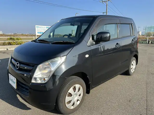 マツダ ＡＺ ワゴン XG 佐賀県 2012(平24)年 11.4万km ブルーイッシュブラックパール3 ワンオーナー/社外SDナビ/・ワンセグ・CD・AM・FM/バックカメラ/ドライブレコーダー/フルフラットシート/ベンチシート/ETC/純正フロアマット/純正ドアバイザー