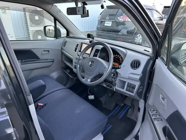 マツダ ＡＺ ワゴン XG 佐賀県 2012(平24)年 11.4万km ブルーイッシュブラックパール3 ワンオーナー/社外SDナビ/・ワンセグ・CD・AM・FM/バックカメラ/ドライブレコーダー/フルフラットシート/ベンチシート/ETC/純正フロアマット/純正ドアバイザー