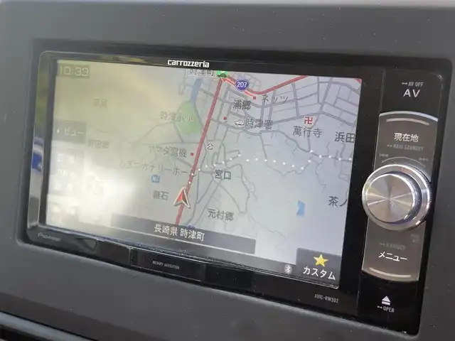 日産 デイズ S 長崎県 2019(令1)年 10.2万km ブラック 衝突被害軽減ブレーキ//社外メモリナビ【AVIC-RW502】//ワンセグTV//Bluetooth//DVD再生//ETC//コーナーセンサー//アイドリングストップ//シートリフター