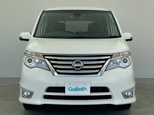 日産 セレナ ハイウェイS S HV Aセーフ 新潟県 2014(平26)年 6万km ブリリアントホワイトパール 衝突被害軽減システム/レーンキープアシスト　/フルセグＴＶ　/クルコン　/純正メモリ　/ドラレコ　/Ｂｌｕｅｔｏｏｔｈ接続　/ＵＳＢ入力端子　/ビルトインＥＴＣ　/純正フロアマット　/両側パワスラ　/純正アルミ　/保証書/取扱説明書
