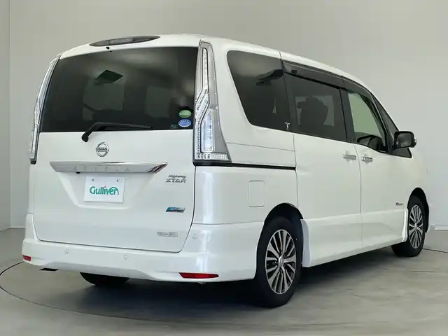 日産 セレナ ハイウェイS S HV Aセーフ 新潟県 2014(平26)年 6万km ブリリアントホワイトパール 衝突被害軽減システム/レーンキープアシスト　/フルセグＴＶ　/クルコン　/純正メモリ　/ドラレコ　/Ｂｌｕｅｔｏｏｔｈ接続　/ＵＳＢ入力端子　/ビルトインＥＴＣ　/純正フロアマット　/両側パワスラ　/純正アルミ　/保証書/取扱説明書
