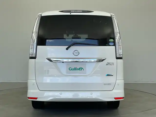 日産 セレナ ハイウェイS S HV Aセーフ 新潟県 2014(平26)年 6万km ブリリアントホワイトパール 衝突被害軽減システム/レーンキープアシスト　/フルセグＴＶ　/クルコン　/純正メモリ　/ドラレコ　/Ｂｌｕｅｔｏｏｔｈ接続　/ＵＳＢ入力端子　/ビルトインＥＴＣ　/純正フロアマット　/両側パワスラ　/純正アルミ　/保証書/取扱説明書