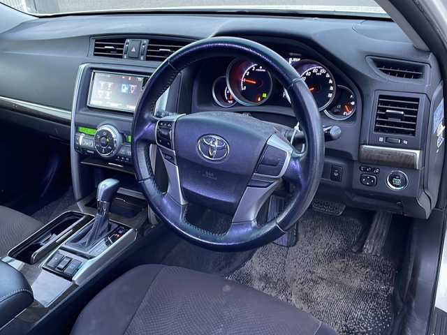 トヨタ マークＸ 250G Four 福島県 2014(平26)年 19.4万km ホワイトパールクリスタルシャイン 純正７ナビ　バックＣ　ＴＶ　ＢＴ　ステリモ　ビルトインＥＴＣ　D席Pシート　ＳＰＯＲＴモード　ＳＮＯＷモード　プッシュスタート　スマートキー　スペアキー　純正フロアマット　オートライト　フォグランプ　