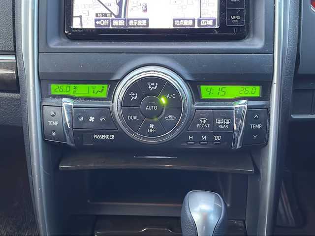 トヨタ マークＸ 250G Four 福島県 2014(平26)年 19.4万km ホワイトパールクリスタルシャイン 純正７ナビ　バックＣ　ＴＶ　ＢＴ　ステリモ　ビルトインＥＴＣ　D席Pシート　ＳＰＯＲＴモード　ＳＮＯＷモード　プッシュスタート　スマートキー　スペアキー　純正フロアマット　オートライト　フォグランプ　