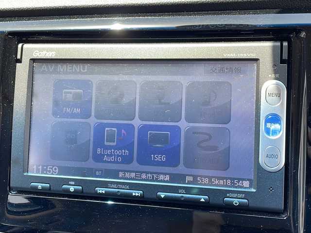 ホンダ Ｎ ＷＧＮ カスタム G Aパッケージ 新潟県 2015(平27)年 6.1万km スマートブラック HDDナビ/(ワンセグ/DVD/Bluetooth/FM・AM)/バックカメラ/プッシュスタート/ドアバイザー/冬タイヤ積載/スペアキー/シガーソケット/社外ドライブレコーダー/ETC/ドアバイザー/電格ミラー