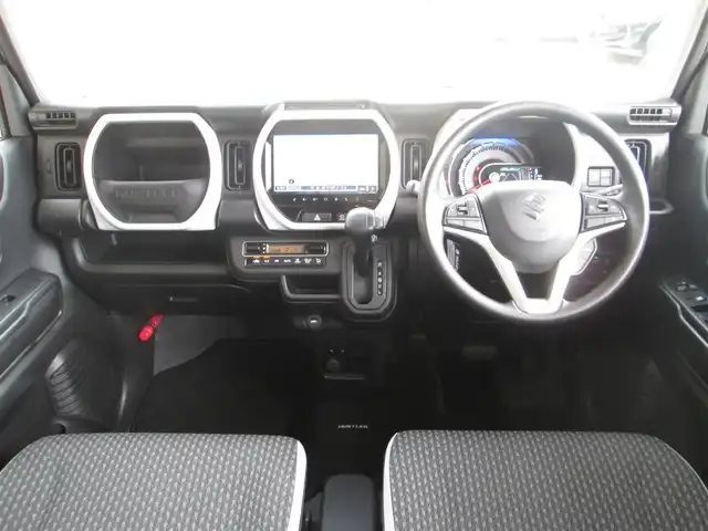 スズキ ハスラー HYBRID G 千葉県 2022(令4)年 1.3万km オフブルーM ワンオーナー/メーカーOP9型メモリナビ、フルセグTV/全方位モニター/純正オーディオ【DVD/CD/BT/USB】/デュアルカメラブレーキサポート/レーダークルーズコントロール/レーンキープアシスト/アイドリングストップ/ヘッドライトレベライザー/ナビ連動ステアリングスイッチ/前席シートヒーター/リアコーナーセンサー/ビルトインETC、スペアキー/取扱説明書/新車時保証書/ナビ取扱説明書/スズキ整備記録簿(R5/R6)