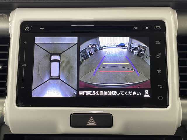 スズキ ハスラー X 栃木県 2016(平28)年 3.2万km フェニックスレッドパール/ブルーイッシュブラックパール 純正8インチメモリーナビ/・Bluetooth/・フルセグTV/・CD/DVD/スズキセーフティサポート/・全周囲カメラ/・デュアルカメラブレーキサポート/・誤発進抑制(F側)/・車線逸脱警報/・ふらつき警報/・先行者発進お知らせ/シートヒーター/ドライブレコーダー/ETC/LEDヘッドライト/フォグランプ/ドアバイザー/純正15インチアルミホイール/純正フロアマット/スマートキー×2本/取扱説明書