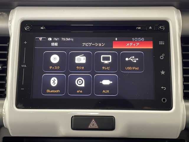 スズキ ハスラー X 栃木県 2016(平28)年 3.2万km フェニックスレッドパール/ブルーイッシュブラックパール 純正8インチメモリーナビ/・Bluetooth/・フルセグTV/・CD/DVD/スズキセーフティサポート/・全周囲カメラ/・デュアルカメラブレーキサポート/・誤発進抑制(F側)/・車線逸脱警報/・ふらつき警報/・先行者発進お知らせ/シートヒーター/ドライブレコーダー/ETC/LEDヘッドライト/フォグランプ/ドアバイザー/純正15インチアルミホイール/純正フロアマット/スマートキー×2本/取扱説明書