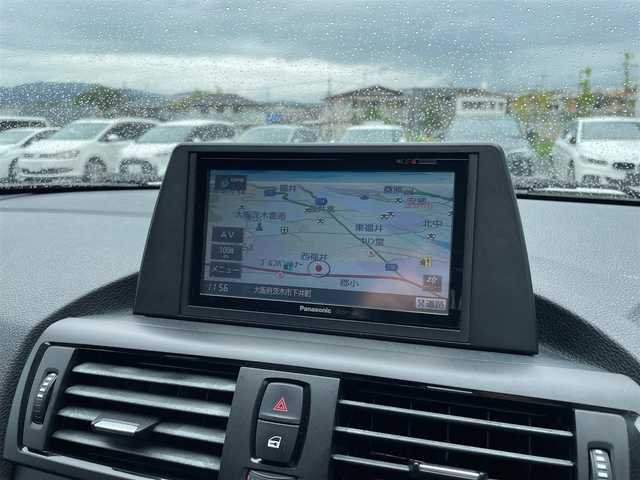ＢＭＷ １１６ｉ Mスポーツ 大阪府 2012(平24)年 15.7万km 白 純正ナビ/プッシュスタート/スマートキー/ETC