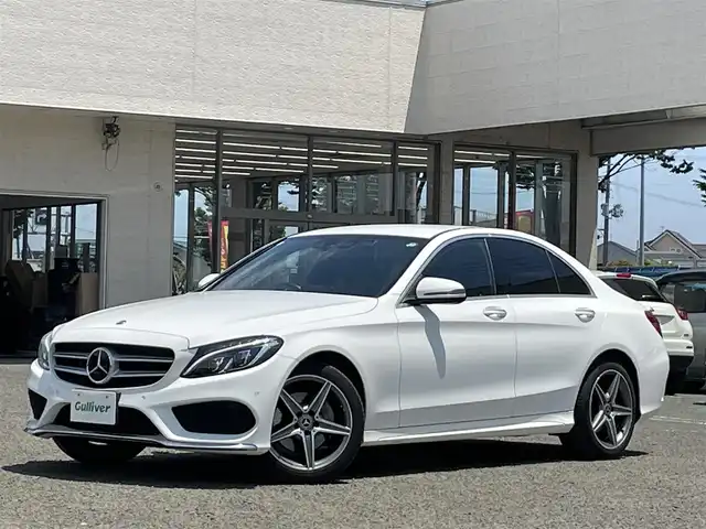 メルセデス・ベンツ Ｃ２００ アバンギャルド AMGライン 宮城県 2018(平30)年 2.5万km ポーラホワイト /純正メモリナビ//CD/DVD/BT/SD/フルセグテレビ//バックカメラ//レーダークルーズコントロール//パドルシフト//レーンキープアシスト//ステアリングパイロット//ブラインドスポットモニター//レザーシート//前席パワーシート/シートヒーター//LEDヘッドライト//スマートキーx2