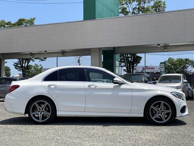 メルセデス・ベンツ Ｃ２００ アバンギャルド AMGライン 宮城県 2018(平30)年 2.5万km ポーラホワイト /純正メモリナビ//CD/DVD/BT/SD/フルセグテレビ//バックカメラ//レーダークルーズコントロール//パドルシフト//レーンキープアシスト//ステアリングパイロット//ブラインドスポットモニター//レザーシート//前席パワーシート/シートヒーター//LEDヘッドライト//スマートキーx2