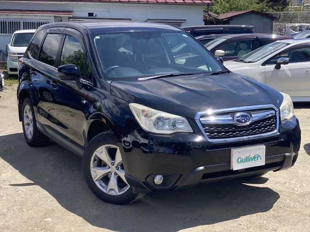 スバル フォレスター 2．0i－L 福島県 2013(平25)年 11.1万km クリスタルブラックシリカ ワンオーナー/4WD/社外HDDナビ/・AVIC-ZH77/DVD、CD、MSV、BT、フルセグTV/前席パワーシート＆シートヒーター/クルーズコントロール/バックカメラ/ビルトインETC/フロアマット/スマートキー/プッシュスタート/オートライト/キセノンライト/フォグランプ/バックフォグ/純正17インチアルミホイール/保証書/取扱説明書