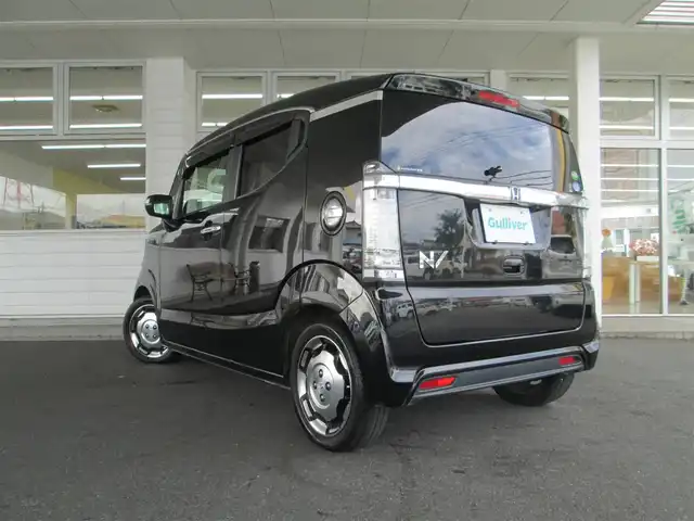 ホンダ Ｎ ＢＯＸ スラッシュ X ターボパッケージ 千葉県 2016(平28)年 5.2万km クリスタルブラックパール 純正SDナビ、フルセグTV/バックカメラ/オーディオ【CD/DVD/SD/BT】/サウンドマッピングシステム/あんしんパッケージ/HIDヘッドライト&イエローフォグ/純正15インチAW（社外AWサマータイヤ４本有）/ウィンカードアミラー/前席シートヒーター/ステアリングヒーター/クルーズコントロール/パドルシフト付きステアリングスイッチ/プッシュスタート/スマートキー/前方ドライブレコーダー/ビルトインETC/純正フロアマット＆ドアバイザー/整備記録簿(R1/3/5有）/新車保証書/取扱説明書/ナビ取扱説明書