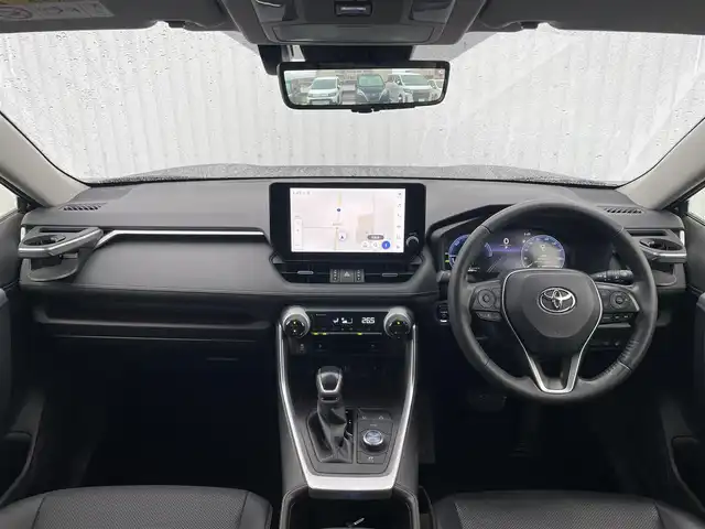 トヨタ ＲＡＶ４ ハイブリッドG 滋賀県 2023(令5)年 5.3万km アティチュードブラックマイカ ワンオーナー/モデリスタフルエアロ/10.5インチディスプレイオーディオ/・ナビ機能/フルセグ/TVキャンセラー/・FM/AM/Bluetooth/USB/全方位カメラ/純正ドライブレコーダー/デジタルインナーミラー/ビルトインETC2.0/レザーシート/パワーシート/メモリシート/シートベンチレーション/革巻きステアリング/ハンドルヒーター/パワーバックドア/オートブレーキホールド/レーダークルーズコントロール/クリアランスソナー/プリクラッシュセーフティ/レーントレーシングアシスト/ロードサインアシスト/ドライバー異常時対応システム/アクティブドライビングアシスト/発進遅れ告知機能/低速時加速抑制機能/緊急時操舵支援（アクティブ操舵機能付）/フロントクロストラフィックアラート/レーンチェンジアシスト/パーキングサポートブレーキ/アイドリングストップ/LEDヘッドライト/オートライト/アダプティブハイビームシステム/フォグランプ/電格ウィンカーミラー/プッシュスタート/スマートキー×２