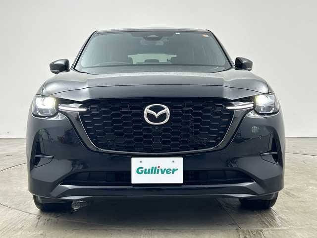 マツダ ＣＸ－６０ ＰＨＥＶ エクスクルーシブスポーツ 兵庫県 2023(令5)年 2.6万km ジェットブラックマイカ ・ドライバーパーソナライゼーションシステムパッケージ/・パノラマサンルーフ/・純正12.3インチナビ/TV/Bluetooth/USB/HDMI/Apple CarPlay/Android Auto/・全方位カメラ/・BOSEサウンドシステム/・前後ドライブレコーダー/・スマートブレーキサポート/・レーンキープアシスト/・レーダークルーズコントロール/・アダプティブLEDヘッドライト/・誤発進抑制制御/・ロードキープアシスト/・ドライバー異常対応システム/・ブラインドスポットモニタリング/・ヘッドアップディスプレイ/・レザーシート/・全席シートヒーター/・前席シートベンチレーション/・前席パワーシート（運転席メモリ付）/・ステアリングヒーター/・置くだけ充電/・パワーバックドア/・ヒルディセントコントロール/・クリアランスソナー/・LEDヘッドライト/・オートライト/・フォグランプ/・スマートキー