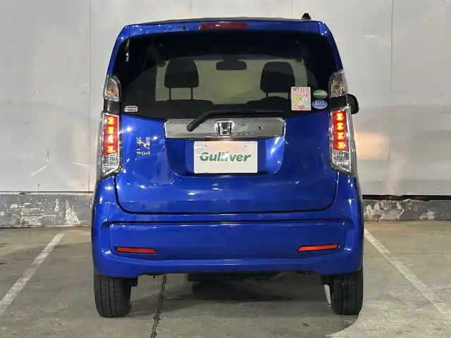 ホンダ Ｎ ＷＧＮ G SSパッケージⅡ 青森県 2018(平30)年 4.8万km ブリリアントスポーティブルーメタリック 純正ナビ（VXM-184VFi）/　CD、DVD、USB、BT、AUX/リアワイドカメラ/ビルトインETC/前席シートヒーター/充電用USBジャック/シティブレーキアクティブシステム/ヒーテッドドアミラー/14インチスチールホイールサマータイヤ車載/保証書/説明書/スペアキー