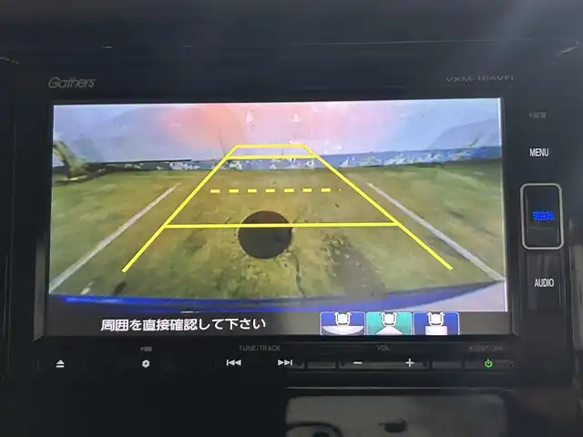 ホンダ Ｎ ＷＧＮ G SSパッケージⅡ 青森県 2018(平30)年 4.8万km ブリリアントスポーティブルーメタリック 純正ナビ（VXM-184VFi）/　CD、DVD、USB、BT、AUX/リアワイドカメラ/ビルトインETC/前席シートヒーター/充電用USBジャック/シティブレーキアクティブシステム/ヒーテッドドアミラー/14インチスチールホイールサマータイヤ車載/保証書/説明書/スペアキー