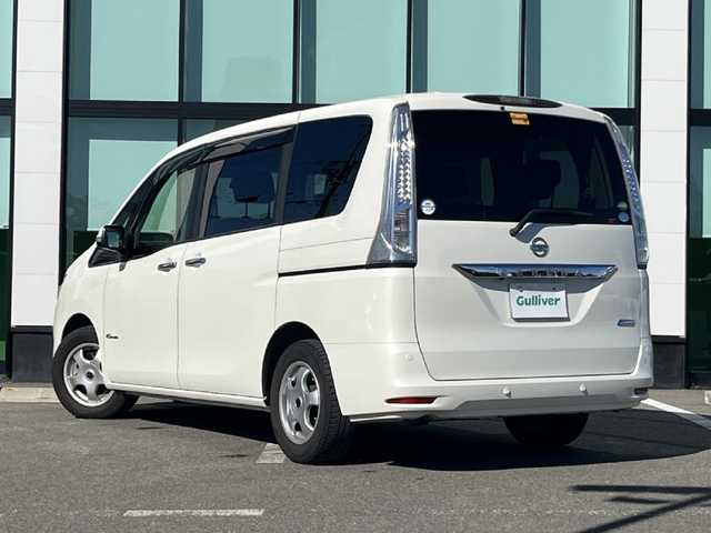 日産 セレナ 20X S HV Aセーフティ 和歌山県 2014(平26)年 3.5万km ブリリアントホワイトパール 純正ナビ/アラウンドビューモニター/エマージェンシーブレーキ/クルーズコントロール/レーンキープ/横滑り防止機能/ビルトインETC/前後ドライブレコーダー/純正フロアマット/アイドリングストップ/電動格納ミラー