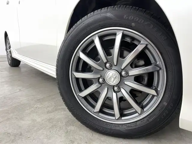 ホンダ Ｎ ＷＧＮ カスタム G ターボパッケージ 福島県 2015(平27)年 7.5万km プレミアムホワイトパール 純正ナビゲーション/・型番：VXM-155VSi/・フルセグTV/BT/CD/DVD/USB/SD/FM/AM/・バックカメラ/・ETC/・前後ドライブレコーダー/革張ステアリング/・ステアリングリモコン/・パドルシフト/・クルーズコントロール/衝突被害軽減ブレーキ/ハーフレザーシート/アイドリングストップ/プッシュスタート/・スマートキー/電動格納ミラー/・ウィンカーミラー/LEDヘッドライト/・フォグライト/・オートライト/純正フロアマット/ドアバイザー/純正14インチAW