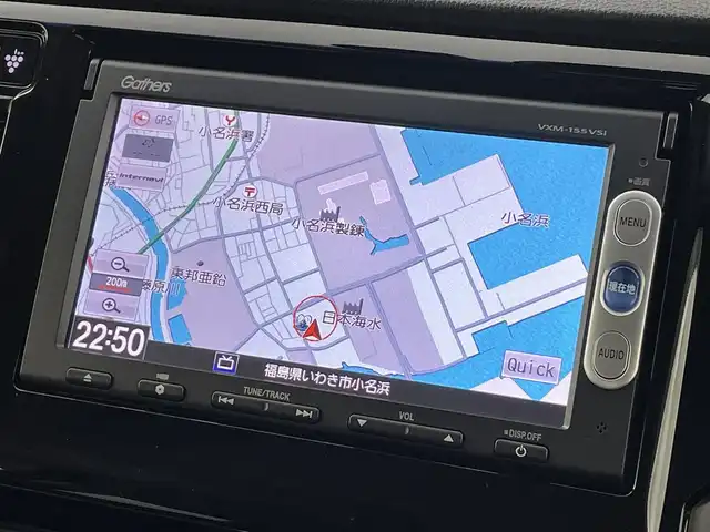 ホンダ Ｎ ＷＧＮ カスタム G ターボパッケージ 福島県 2015(平27)年 7.5万km プレミアムホワイトパール 純正ナビゲーション/・型番：VXM-155VSi/・フルセグTV/BT/CD/DVD/USB/SD/FM/AM/・バックカメラ/・ETC/・前後ドライブレコーダー/革張ステアリング/・ステアリングリモコン/・パドルシフト/・クルーズコントロール/衝突被害軽減ブレーキ/ハーフレザーシート/アイドリングストップ/プッシュスタート/・スマートキー/電動格納ミラー/・ウィンカーミラー/LEDヘッドライト/・フォグライト/・オートライト/純正フロアマット/ドアバイザー/純正14インチAW