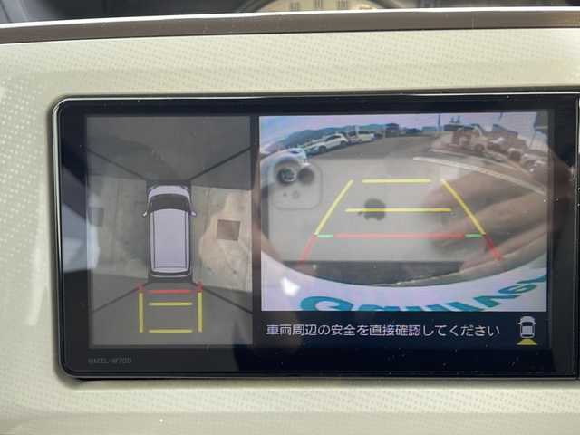 ダイハツ ムーヴ キャンバス G メイクアップ リミテッド　SAⅢ 山梨県 2020(令2)年 2.4万km パールホワイトⅢ/ナチュラルベージュマイカメタリック 2トーン SDナビ/両側電動スライドドア/衝突軽減装置/全周囲カメラ/フルセグ/Bluetooth再生/ETC/LEDヘッドライト/スマートキー/オートマチックハイビーム/アイドリングストップ/オートエアコン/ドライブレコーダー/クリアランスソナー