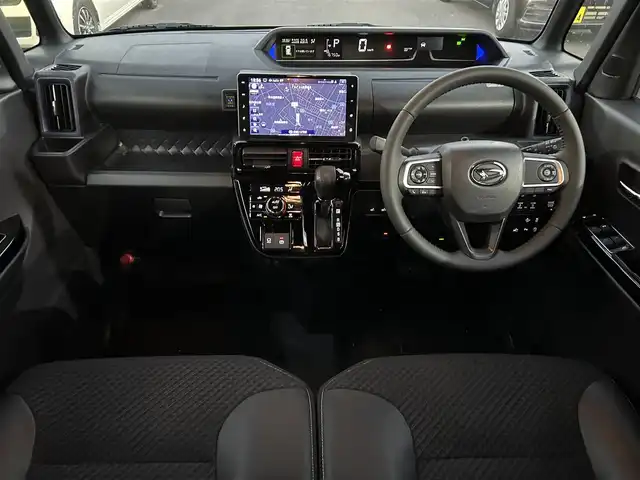 ダイハツ タント カスタム RS 静岡県 2022(令4)年 1.7万km プラムブラウンクリスタルマイカ 純正ＳＤナビ　/・フルセグＴＶ　/・Ｂｌｕｅｔｏｏｔｈ接続　/・ＤＶＤ再生　/・ＵＳＢ入力端子　/Ｂカメラ　/両側パワスラ　/前後コーナーセンサー　/衝突軽減　/プッシュスタート/スマートキー/スペアキー/ＥＴＣ　/前後ドラレコ　/前席シートヒーター/ＬＥＤオートライト/純正フロアマット/純正15インチアルミホイール/ハーフレザーシート/保証書/取り扱い説明書