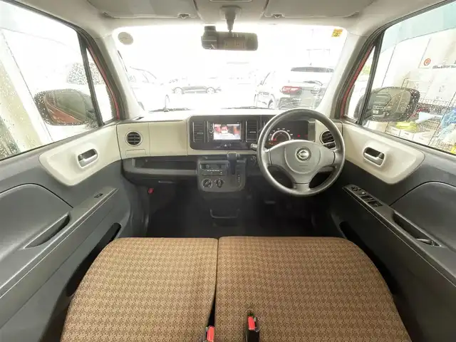 日産 モコ S 石川県 2014(平26)年 5.7万km モコピーチ Clarionナビ/・ワンセグTV/CD/DVD/BTオーディオ/AUX/ラジオ/プッシュスタート/電動格納ミラー/インテリジェントキー/アイドリングストップ/ドライブレコーダー/スペアキー/保証書/取扱説明書