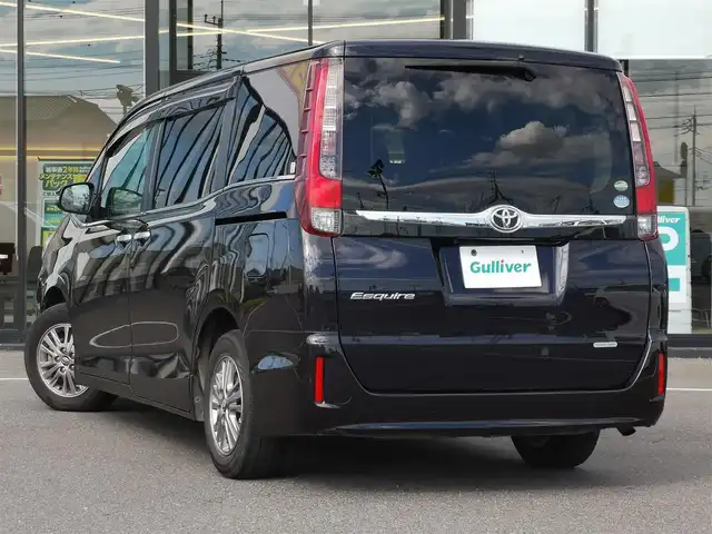 トヨタ エスクァイア Gi 茨城県 2014(平26)年 19.3万km スパークリングブラックパールクリスタルシャイン アルパインナビ/【TV・CD・DVD・SD・ラジオ・USB・BT・HDMI】/アルパイン製フリップダウンモニター/クルコン/ETC/Bカメラ/シートヒーター/MTモード付AT/両側パワスラ/後席AAC/オートライト/オートハイビーム/Fフォグ/LEDライト