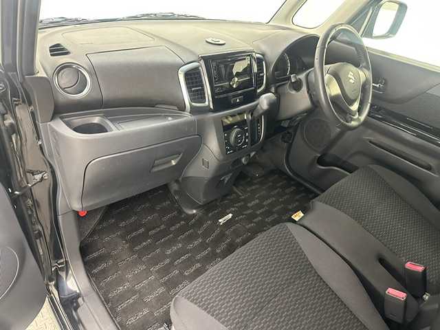 スズキ スペーシア カスタム XS 兵庫県 2015(平27)年 8万km ブルーイッシュブラックパール3 ・社外オーディオ/・片側パワースライドア/・ETC/・純正14インチアルミホイール/・HIDヘッドライト/・オートライト/・純正フロアマット/・スマートキー/・プッシュスタート/・アイドリングストップ/・ヘッドライトレベライザー