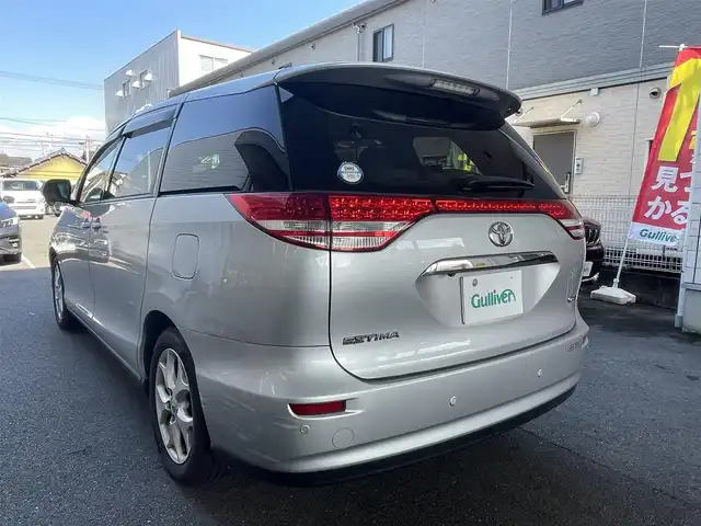 トヨタ エスティマ G 愛知県 2007(平19)年 10.9万km シルバーM ワンオーナー/両側パワースライドドア/Carrozzeria製HDDナビ〈AVIC-HRZ88〉/DVD／MS／地デジTV/バックカメラ/運転席パワーシート/アンテナ分離型ETC/インテリジェントAFS付HIDヘッドライト/純正フォグランプ/2列目リラックスキャプテンシート〈オットマン付〉/３列目荷室下格納/純正17インチAW/スマートキー＆プッシュスタート