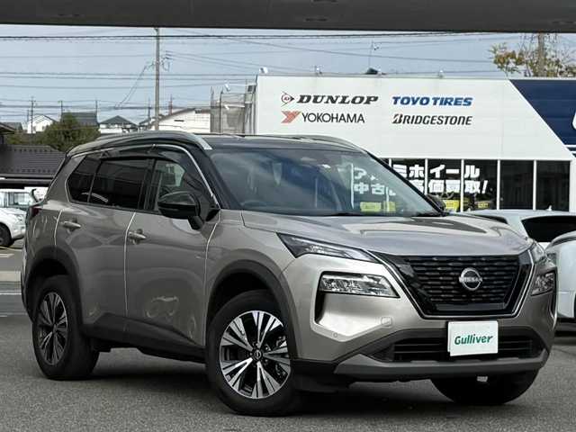 日産 エクストレイル X 愛知県 2023(令5)年 1.9万km 茶Ⅱ /純正メモリナビ//AM/FM/HDMI/フルセグ/BT/SD//プロパイロット//ビルトインETC2.0//バックカメラ//前後純正ドライブレコーダー//インテリジェントエマージェンシーブレーキ//後側方車両検知警報//後側方衝突防止支援//ハンドル支援//車線逸脱警報//車線逸脱坊地支援//踏み間違い衝突防止支援//標識検知機能//クリアランスソナー//後退時車両検知警報//インテリジェントクルーズコントロール//D・N席パワーシート//D・N席シートヒーター//オートLEDヘッドライト//オートハイビーム//フォグランプ//ヘッドライトレベライザー//ルーフレール//e-Pedal//EV MODE//D MODE//ステアリングスイッチ//オートリトラクタブルウィンカーミラー//純正フロアマット//純正ドアバイザー//プッシュスタート//スペアキー//取扱説明書//保証書