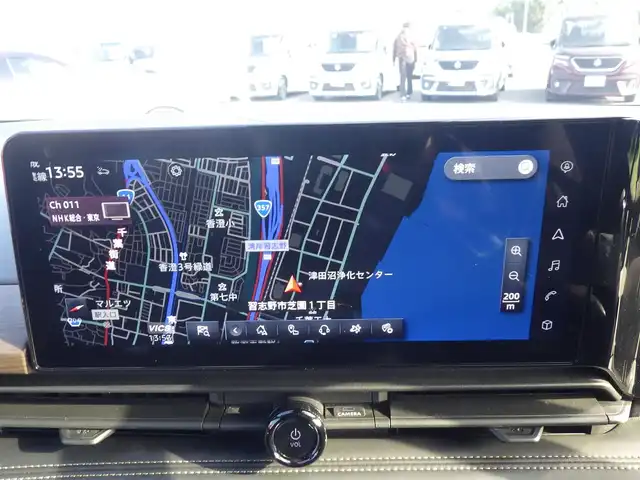 日産 セレナ ハイウェイスター V 千葉県 2023(令5)年 4.4万km ダイヤモンドブラック エマージェンシーブレーキ/プロパイロット/インテリジェントクルーズコントロール/インテリジェントルームミラー/ハンズフリー両側パワースライドドア/純正コネクトナビ/地デジTV/【Bluetooth接続】/【Apple CarPlay　Android Auto対応】/アラウンドビューモニター/ドライブレコーダー/革巻きステアリング/ステアリングスイッチ/パドルシフト/ETC（2.0）/LEDヘッドライト/ウインカーミラー/コーナーセンサー/純正16インチアルミホイル/サイド/カーテンエアバッグ/インテリジェントキー