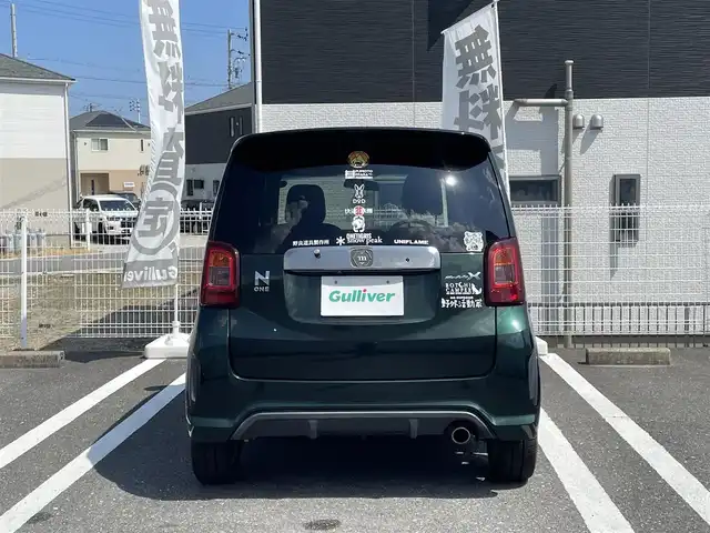 ホンダ Ｎ ＯＮＥ モデューロX 三重県 2015(平27)年 8.4万km ブリティッシュグリーンP 登録時走行距離　８３２０６ｋｍ/CDプレイヤー（カロッツェリア）/ビルドインETC/パドルシフト/クルコン/ステアリングスイッチ/電格ミラー/ウィンカーミラー/AUTOライト/AUTOエアコン/横滑り防止システム/ドアバイザー