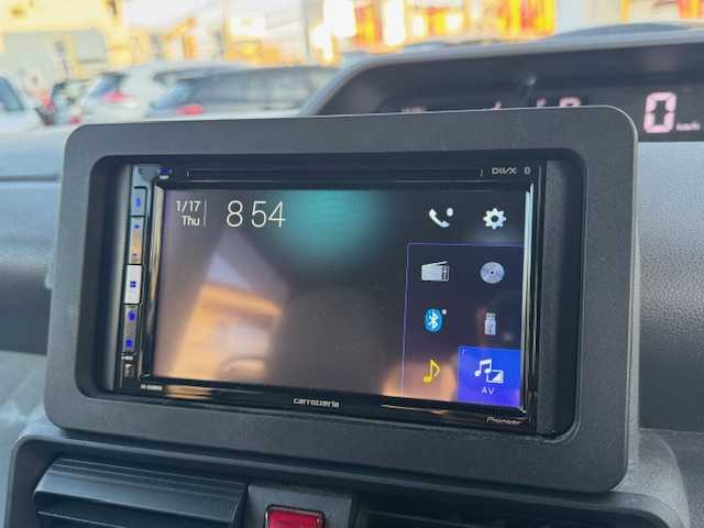 ダイハツ タント X 道東・釧路十勝 2019(令1)年 7.8万km ブラックマイカメタリック 4WD/社外モニターオーディオ/  （DVD/CD/Bluetooth）/バックカメラ/衝突軽減ブレーキ/片側パワースライドドア/前席シートヒーター/コーナーセンサー/アイドリングストップ/横滑り防止装置/LEDヘッドライト/オートライト/ヘッドライトレベライザー/社外エンジンスターター/スマートキー/エンジンプッシュスタート/スペアキー/取扱説明書/保証書/社外14インチアルミホイール/冬タイヤ積み込み/　　（155/65r14、2mm、2017年製）