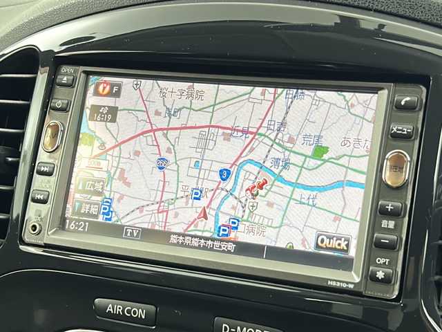 日産 ジューク 16GT FOUR 熊本県 2011(平23)年 14.5万km ブリリアントホワイトパール 純正メモリーナビ/バックカメラ/Bluetooth/純正フロアマット/純正アルミホイール/ワンセグ/スマートキー/エンジンスタートボタン/ドアバイザー/電動格納ミラー