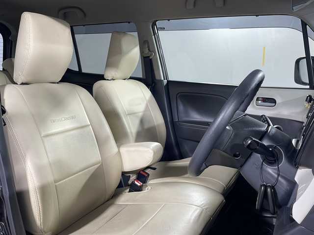 スズキ ＭＲワゴン エコ L 沖縄県 2013(平25)年 5.8万km アーバンブラウンパールメタリック ミュージックプレイヤー（ＤＶＤ／ＣＤ／ＵＤＢ／ＵＳＢ／ＡＵＸ）/アイドリングストップ　/スペアキー　/純正フロアマット　/エアバック　/スマートキー　/プッシュスタート　/純正ドアバイザー　/革調シートカバー