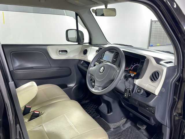 スズキ ＭＲワゴン エコ L 沖縄県 2013(平25)年 5.8万km アーバンブラウンパールメタリック ミュージックプレイヤー（ＤＶＤ／ＣＤ／ＵＤＢ／ＵＳＢ／ＡＵＸ）/アイドリングストップ　/スペアキー　/純正フロアマット　/エアバック　/スマートキー　/プッシュスタート　/純正ドアバイザー　/革調シートカバー