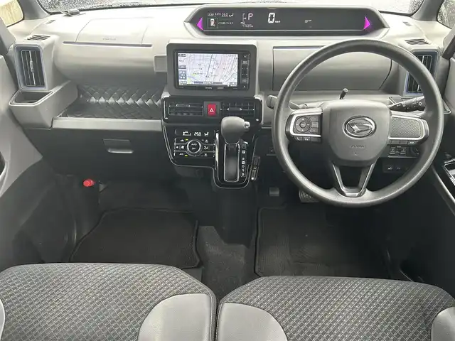 ダイハツ タント カスタム X セレクション 福島県 2020(令2)年 4.8万km ブラックマイカメタリック 社外ナビゲーション/型番：AVIC-RW503/【CD/DVD/SD/BT/TV】/バックカメラ/ETC/両側電動スライドドア/前席シートヒーター/衝突被害軽減ブレーキ/レーンキープアシスト/アイドリングストップ/LEDオートライト/LEDフォグランプ/リアドアサンシェード/シートバックテーブル/純正フロアマット/純正ドアバイザー