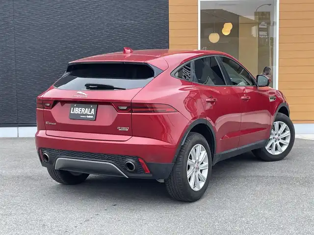 ジャガー Ｅペース S 180PS 栃木県 2018(平30)年 3.6万km 赤 黒革シート/パワーシート /ナビ /全方位カメラ/ETC/スマートキー/LEDヘッドライト/オートライト/ACC/レーンキープアシスト/ブラインドスポット /クロストラフィック/クリアランスソナー /AEB/パワーテールゲート