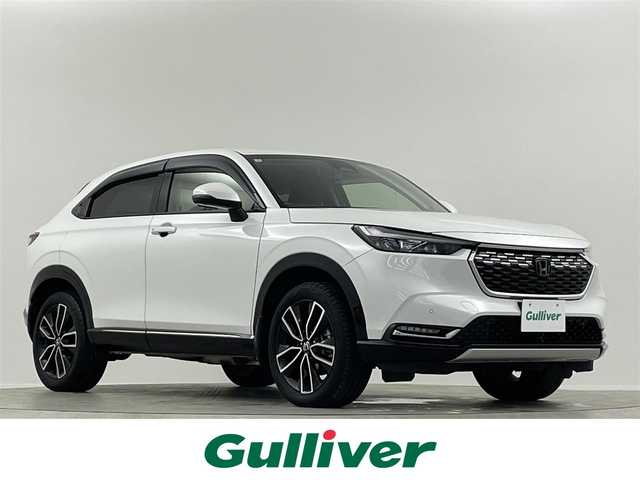 ホンダ ヴェゼル ハイブリッド e:HEV Z 埼玉県 2024(令6)年 3万km プラチナホワイトパール 純正９型ナビ　全方位カメラ　プレミアムサウンド　BSM　衝突軽減　ＥＴＣ　温シート　レーダークルーズコントロール　アダプティブＬＥＤヘッドライト　ビルトインＥＴＣ　スペアキー１本　前後ドラレコ　ハーフレザー　ダウンヒルアシスト　禁煙